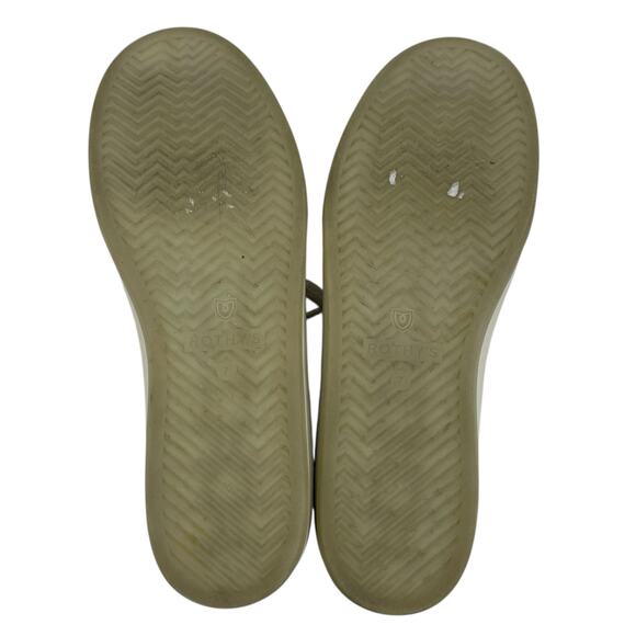 Rothy's The Lace Up Sneaker Knit Fabric Navy Orange Size 7 Limited Edition - Picture 9 of 12